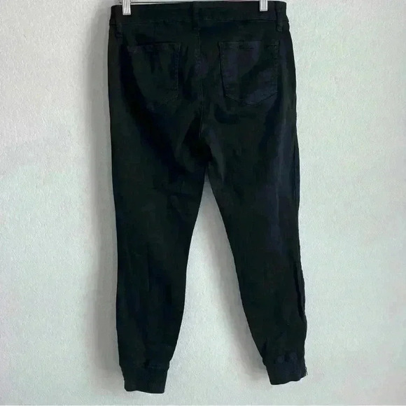 Level 99‎ Black Lara Joggers Ankle Zip Size 28 - Picture 9 of 13